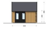 Prefab houten tuinhuis SALLY (34 mm + gevelbekleding), 20 m² specificatie 5