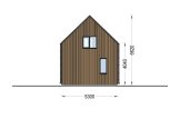 Houten prefab woning ALINA PV (Geïsoleerd, Bbl), 46 m² specificatie 5