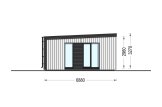 Houten prefab woning CARLA PV (Geïsoleerd, Bbl), 66 m² specificatie 3