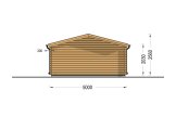 Tuinhuis blokhut WISSOUS (44 mm), 5x4 m, 20 m² specificatie 4