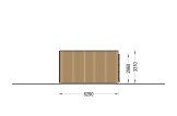 Houten huis BELLA 3 RV (Geïsoleerd, Bbl), 75 m² specificatie 5