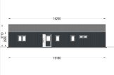 Houten huis ELIZA S (44 mm + gevelbekleding), 115 m² specificatie 2