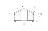 Houten huis GRETA S (44 mm + gevelbekleding), 48 m² specificatie 6
