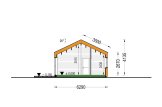 Houten huis NICOLE S (Geïsoleerd, 66 mm + gevelbekleding), 66 m² specificatie 6