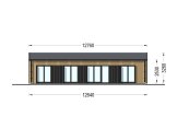 Houten huis NICOLE (Geïsoleerd, 44 mm + gevelbekleding), 68 m² specificatie 2