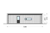 Houten prefab woning BELLA I PV (Geïsoleerd, Bbl), 46 m² specificatie 4