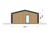 Houten huis ANGELA (44 mm + gevelbekleding), 43 m² specificatie 5
