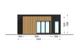 Houten huis MALLY RV (Geïsoleerd, Bbl), 70 m² specificatie 3
