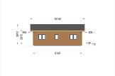Houten huis ALICE S (44 mm + gevelbekleding), 63 m² specificatie 4