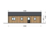 Houten huis NICOLE S (Geïsoleerd, 66 mm + gevelbekleding), 66 m² specificatie 4