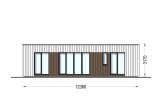 Houten prefab woning BELLA I PV (Geïsoleerd, Bbl), 46 m² specificatie 2