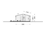 Houten huis SELENE (44 mm + gevelbekleding), 54 m² specificatie 6
