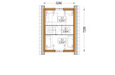 Houten huis KARINA RV (Geïsoleerd, Bbl), 46 m² specificatie 2