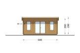 Tuinhuis blokhut ESSEX (34 mm), 5x4 m, 18 m² specificatie 2