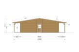 Houten huis CARLOTA S (58 mm), 90 m² specificatie 4