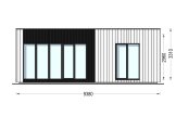 Houten prefab woning LUCIA 1 PV (Geïsoleerd, Bbl), 40 m² specificatie 2