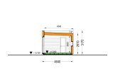 Houten huis BELLA I RV (Geïsoleerd, Bbl), 46 m² specificatie 6