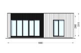 Houten prefab woning LUCIA 1 PV (Geïsoleerd, Bbl), 57 m² specificatie 2