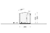 Buitensauna SERENE (34 mm + gevelbekleding), 4.5x2.5 m, 5 m² specificatie 6