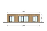 Houten huis PREMIUM S (Geïsoleerd, 34 mm + gevelbekleding), 10,5x4,5 m, 47 m² specificatie 2