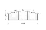 Houten huis FILL S (34+34 mm), 60 m² specificatie 6