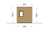 Tuinkantoor PREMIUM S (Geïsoleerd PLUS, SIP panelen), 4,1x2,4 m, 10 m² specificatie 5