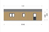 Houten huis SELENE S (44 mm + gevelbekleding), 63 m² specificatie 4