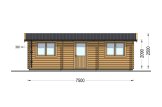 Houten garage CLASSIC (34 mm), 4x7.5 m, 30 m² specificatie 3