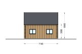 Houten huis ALINA (34 mm + gevelbekleding), 46 m² specificatie 6