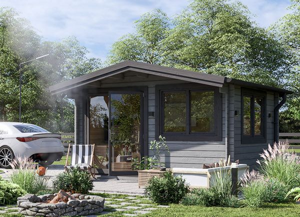 Tuinhuis blokhut WISSOUS (34 mm), 4x3 m, 12 m² avp.ui.product_images.thumbnail 1