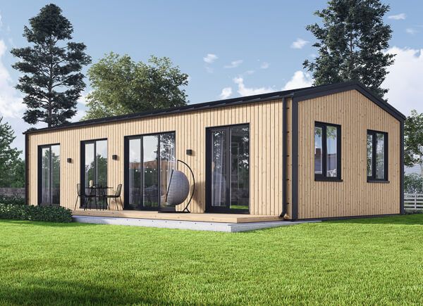 Houten huis NICOLE RV (Geïsoleerd, Bbl), 67 m² avp.ui.product_images.thumbnail 1