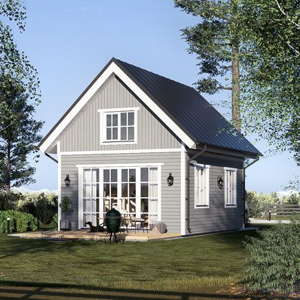 Houten huis KARINA RV (Geïsoleerd, Bbl), 46 m² avp.ui.product_images.thumbnail 1