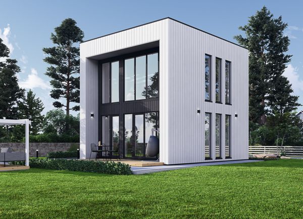 Houten prefab woning KAYA 4L PV (Geïsoleerd, Bbl), 50 m² avp.ui.product_images.thumbnail 1