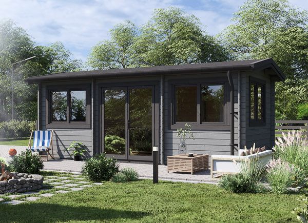 Tuinhuis blokhut OAK (34 mm), 6x3 m, 18 m² avp.ui.product_images.thumbnail 1