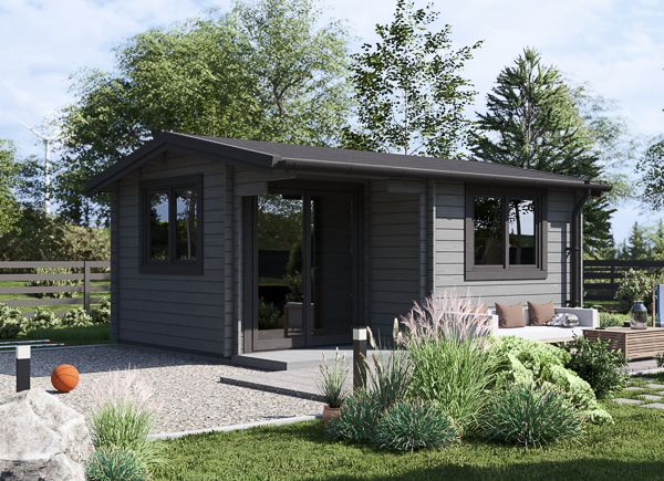 Tuinhuis blokhut OSLO (34 mm), 5x4 m, 20 m² avp.ui.product_images.thumbnail 1