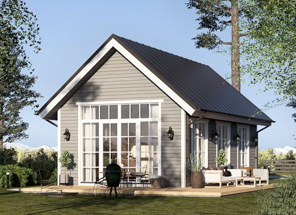 Houten huis ARIELLE RV (Geïsoleerd, Bbl), 41 m² avp.ui.product_images.thumbnail 1