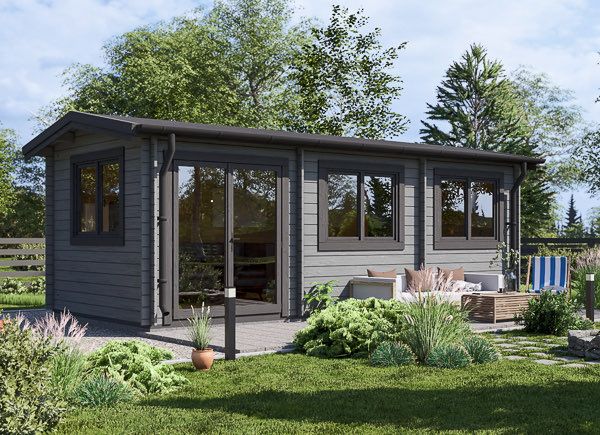 Tuinhuis blokhut ELEONORA (34 mm), 6,6x3 m, 20 m² avp.ui.product_images.thumbnail 1