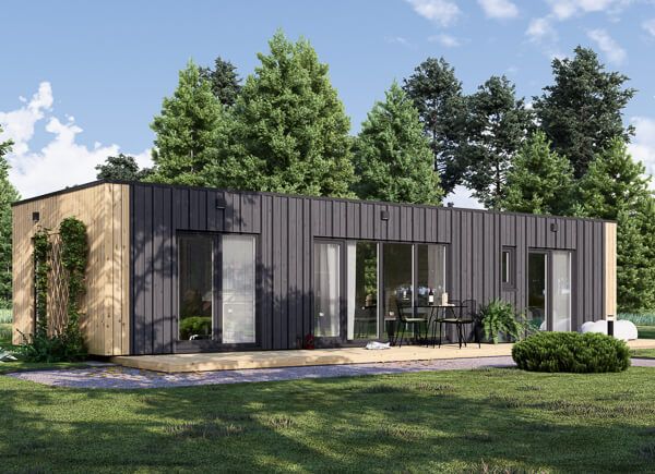 Houten huis BELLA 1 (44 mm + gevelbekleding), 46 m² avp.ui.product_images.thumbnail 1