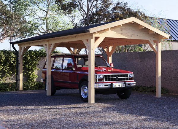 Houten carport CLASSIC, 3x6 m avp.ui.product_images.thumbnail 1