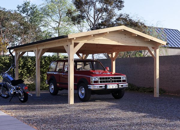 Houten carport CLASSIC, 4x5.7 m avp.ui.product_images.thumbnail 1