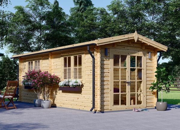 Tuinhuis blokhut STRONGHOLD (44 mm), 3x6 m, 18 m² avp.ui.product_images.thumbnail 1
