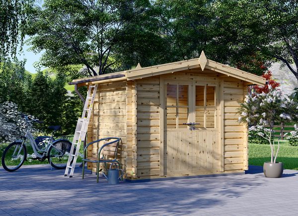 Tuinhuis blokhut MINI (28 mm), 3x2 m, 6 m² avp.ui.product_images.thumbnail 1