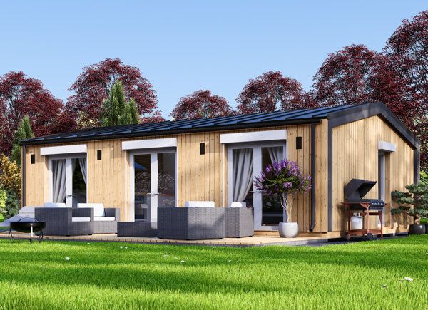 Houten huis ANGELA S (Geïsoleerd, 44 mm + gevelbekleding), 50 m² avp.ui.product_images.thumbnail 1