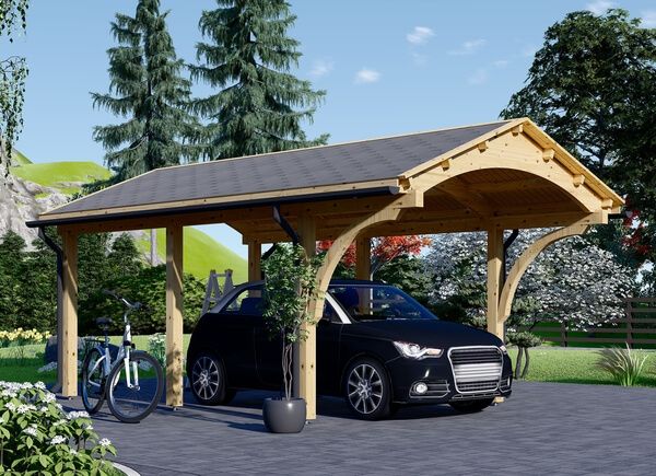 Houten carport BETSY 3,6x6 m avp.ui.product_images.thumbnail 1