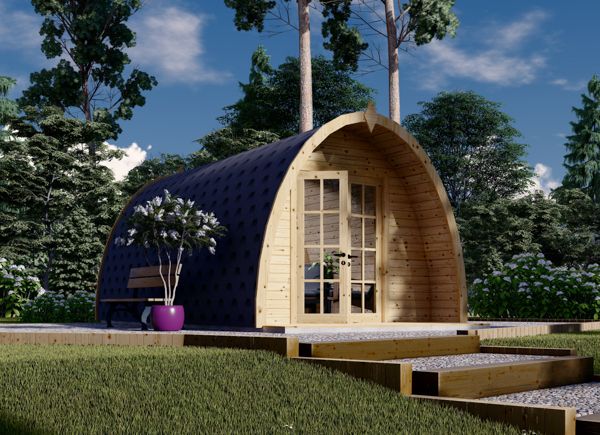 Tuinhuis - camping pod BRETA (44 mm), 3x6 m, 18 m² avp.ui.product_images.thumbnail 1