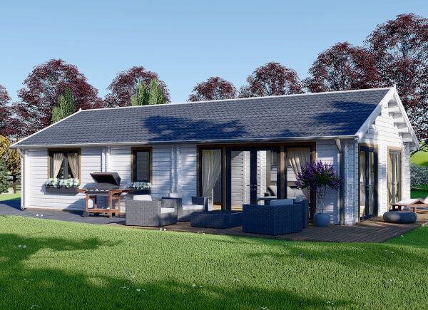 Houten huis ANICA (Geïsoleerd PLUS, 44+44 mm), 71 m² avp.ui.product_images.thumbnail 1