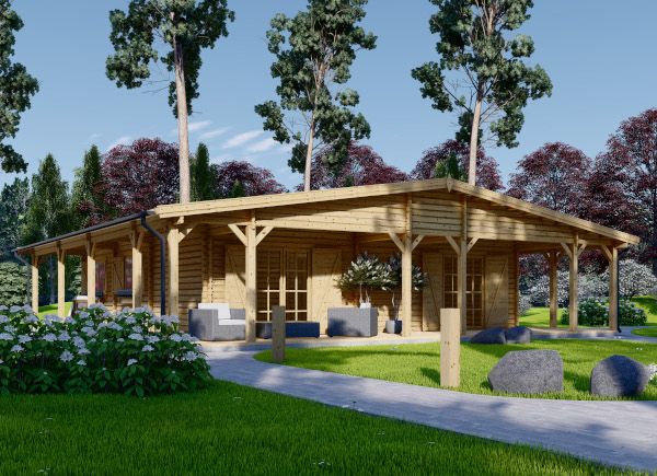 Houten huis CARLOTA S (58 mm), 90 m² avp.ui.product_images.thumbnail 1