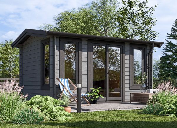 Tuinhuis blokhut POOLHOUSE (34 mm), 4x3 m, 12 m² avp.ui.product_images.thumbnail 1