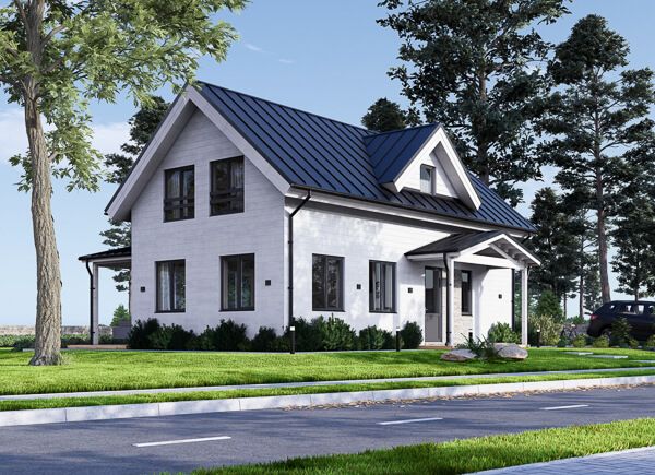 Houten prefab woning VERA PV (Geïsoleerd, Bbl), 127 m² avp.ui.product_images.thumbnail 1
