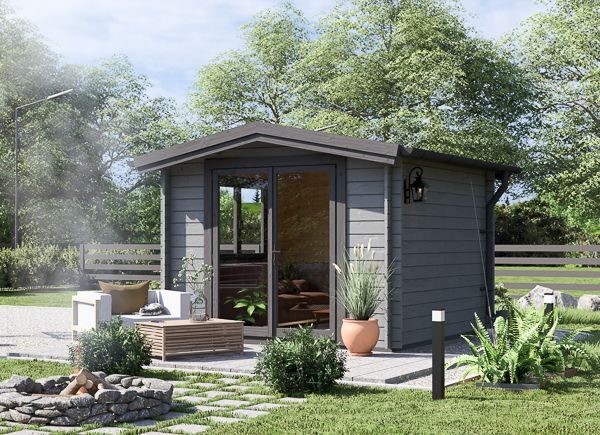 Tuinhuis blokhut ADAM (34 mm), 3x3 m, 9 m² avp.ui.product_images.thumbnail 1